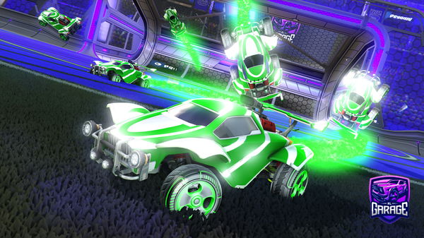 A Rocket League car design from Mixer_Headed