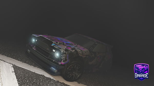 A Rocket League car design from -_-K2l-_-A7