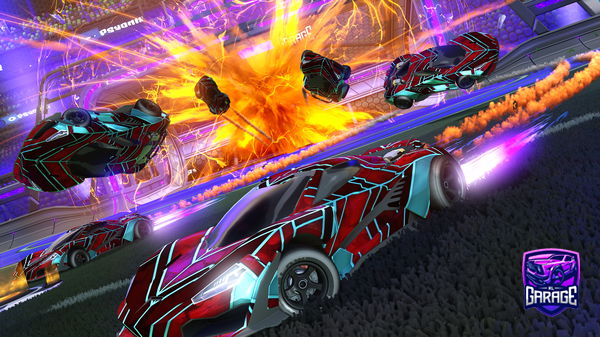 A Rocket League car design from Zenso312