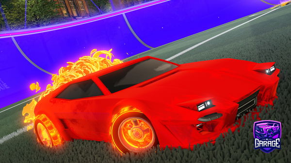 A Rocket League car design from Lsmey