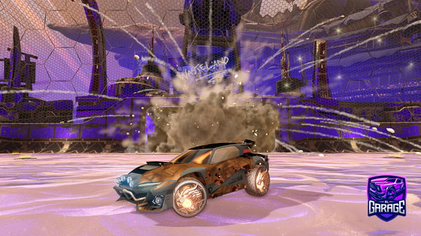 A Rocket League car design from miguelarts12