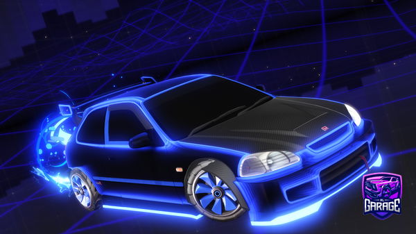 A Rocket League car design from Neon_Toaster