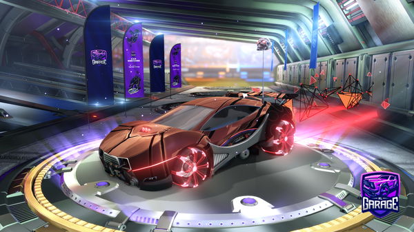 A Rocket League car design from GodZenix255