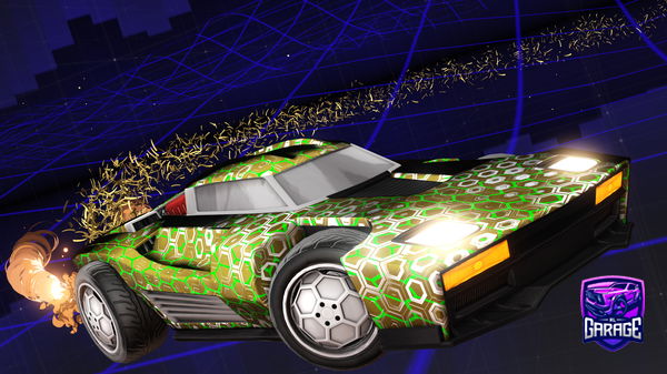 A Rocket League car design from letueur4310