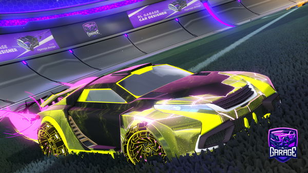 A Rocket League car design from Abodi_7200