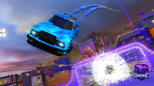 A Rocket League car design from EHM10