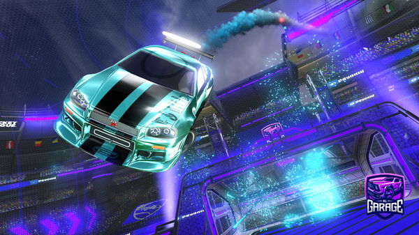 A Rocket League car design from QeezManee-_-