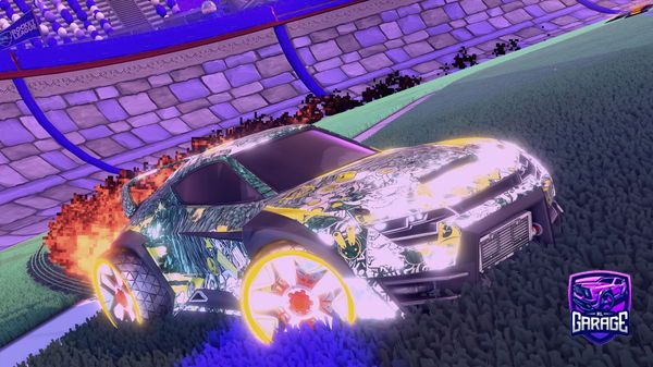 A Rocket League car design from Morladurdon