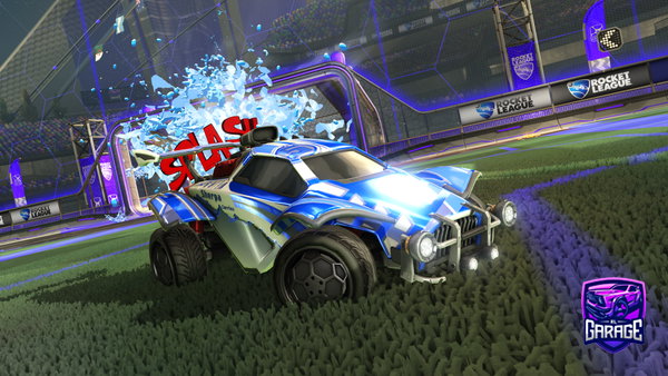 A Rocket League car design from Saulittoo