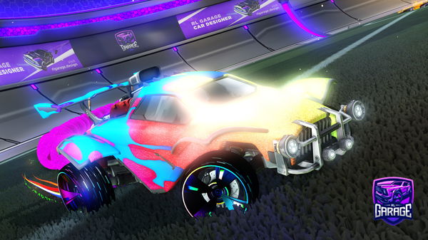 A Rocket League car design from JC_ROARS