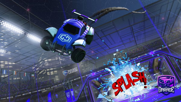 A Rocket League car design from lolbolpower