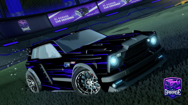 A Rocket League car design from Rororl5