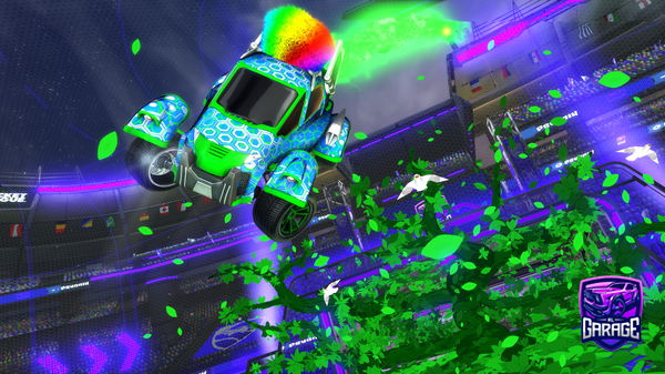 A Rocket League car design from niiqsy