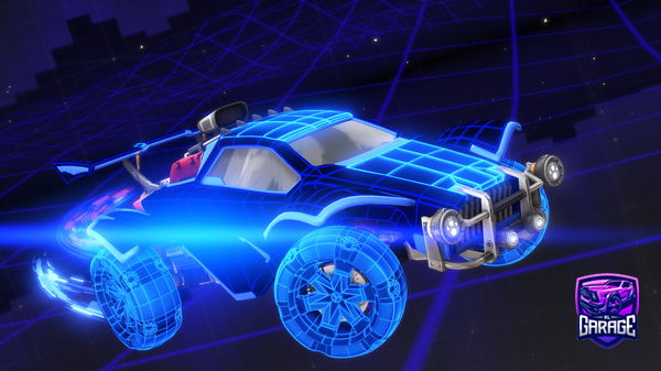 A Rocket League car design from GOLDBLOODED1983