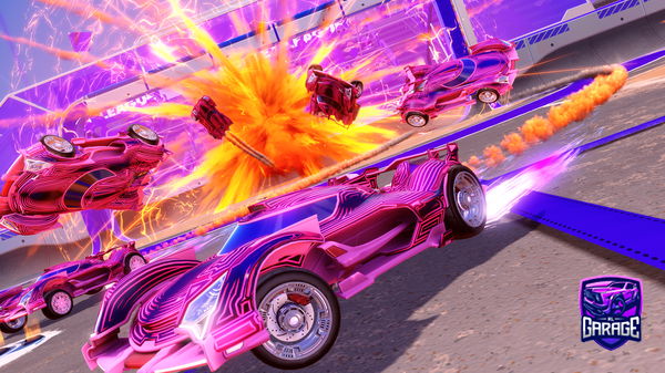 A Rocket League car design from dookiebozo