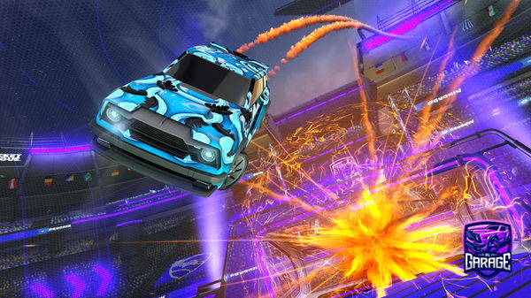 A Rocket League car design from NickGibelato