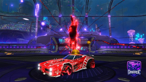 A Rocket League car design from Fasttrading