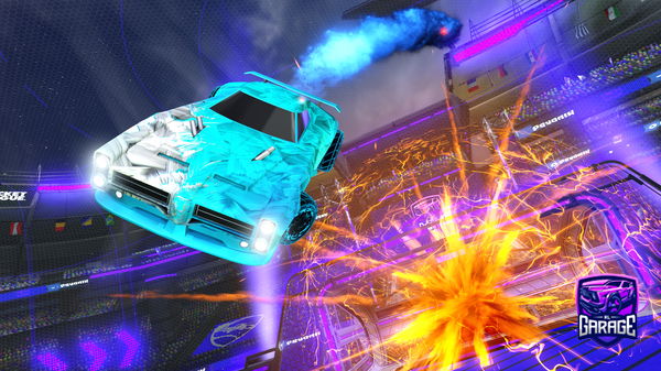 A Rocket League car design from satvir121