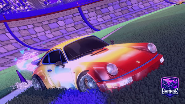 A Rocket League car design from tackywacky85