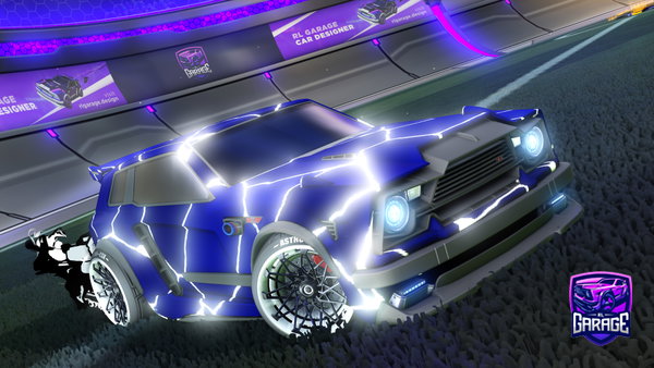 A Rocket League car design from Darysky0