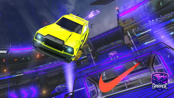 A Rocket League car design from mrdopeboixpress2