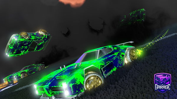 A Rocket League car design from Kshans86