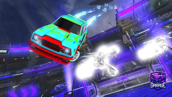 A Rocket League car design from damoncrook23