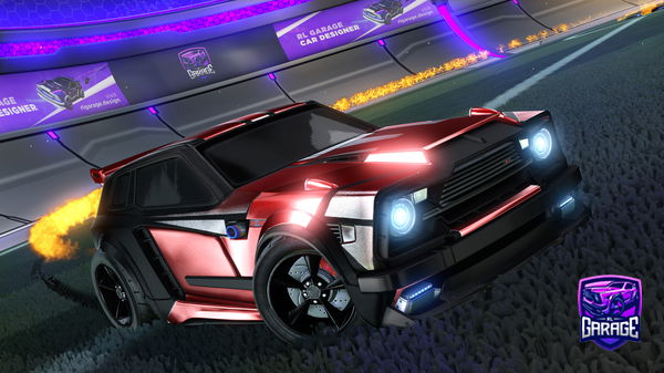 A Rocket League car design from Cloud1204
