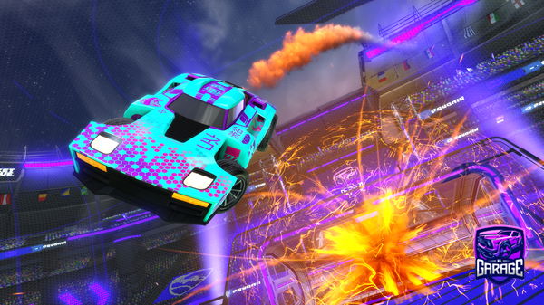 A Rocket League car design from Tombzy_