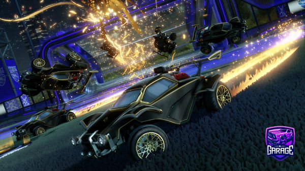 A Rocket League car design from GreenVDogFan