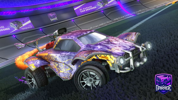 A Rocket League car design from FlorinKirito