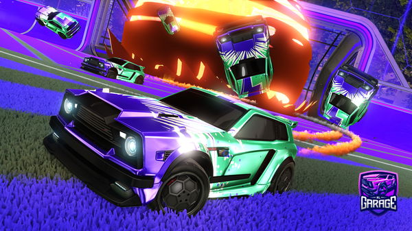 A Rocket League car design from NotAlonsoo