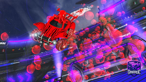 A Rocket League car design from MQstylez