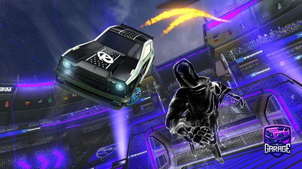 A Rocket League car design from Astro-_-ssg