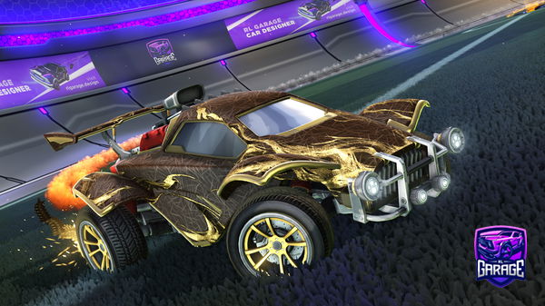 A Rocket League car design from Sky_Flow3