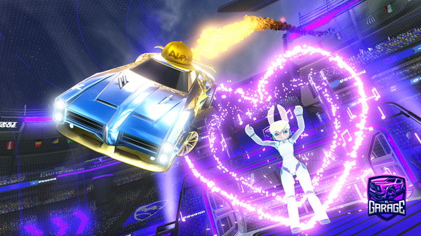 A Rocket League car design from GIAA