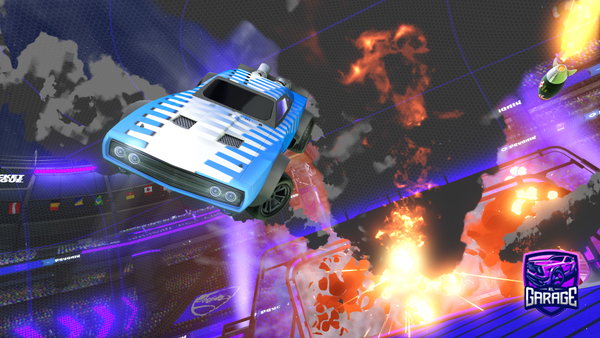 A Rocket League car design from Flaco317