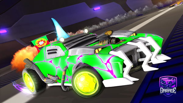 A Rocket League car design from ShadowRocker1994