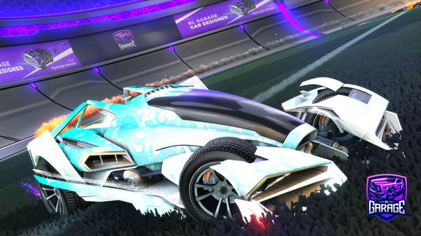 A Rocket League car design from HamGod