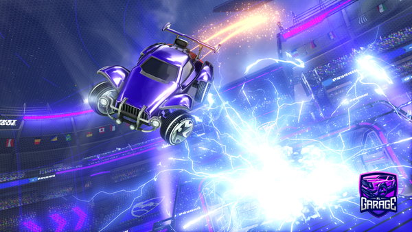 A Rocket League car design from blaze724