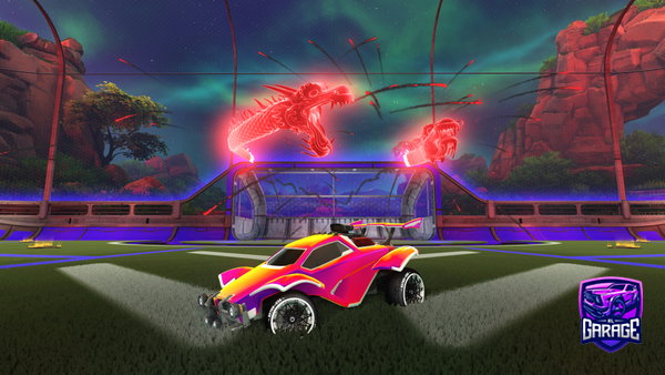 A Rocket League car design from Yacob828