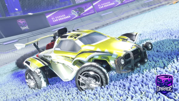 A Rocket League car design from Rune_1