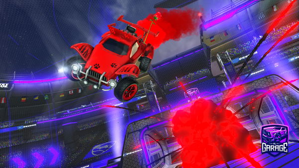 A Rocket League car design from 1akerrr