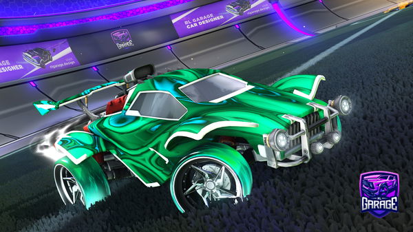 A Rocket League car design from Vaylence