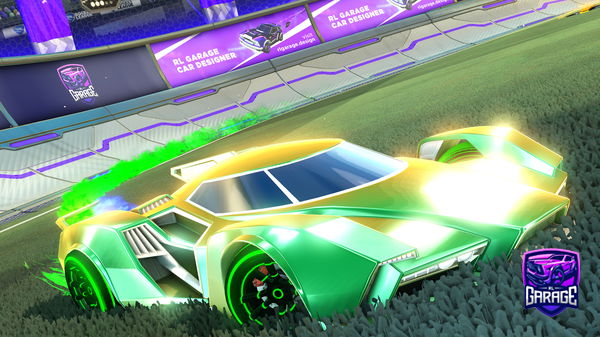 A Rocket League car design from Llama15