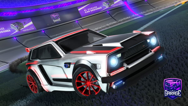 A Rocket League car design from Amnazzia