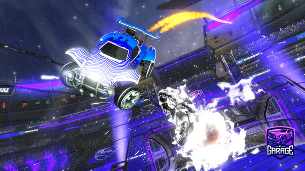 A Rocket League car design from Joe853