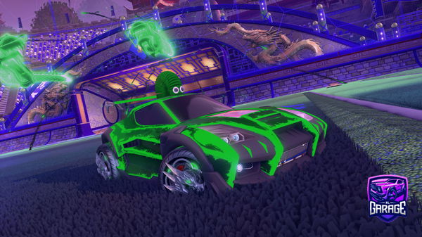 A Rocket League car design from LAKITUFAN