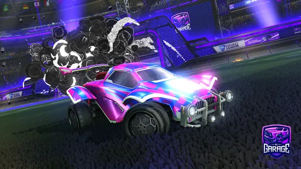A Rocket League car design from M-_-troller