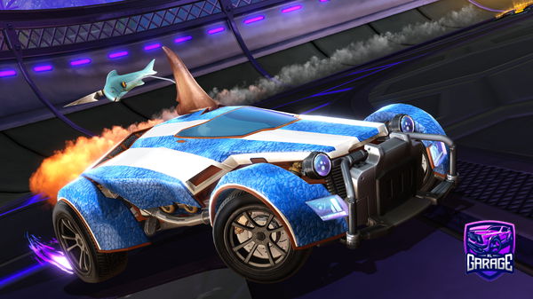 A Rocket League car design from Kritter917